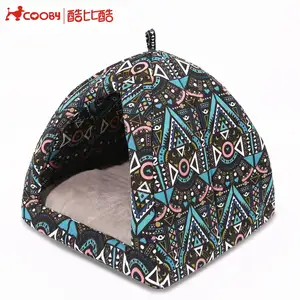 Vendita calda confortevole tela morbida tenda perfetta Igloo casa per animali domestici per cani e gatti - Product Image 1
