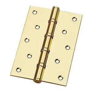 6''X3'' Inch Flat Head Fixing Pin Iron Door Hinge With 4 Ball Bearings