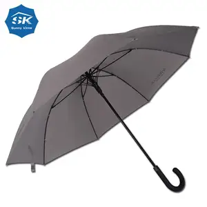 Ouverture automatique marque personnalisé 25 Pouces x 8 panneaux parapluie droit avec impression logo