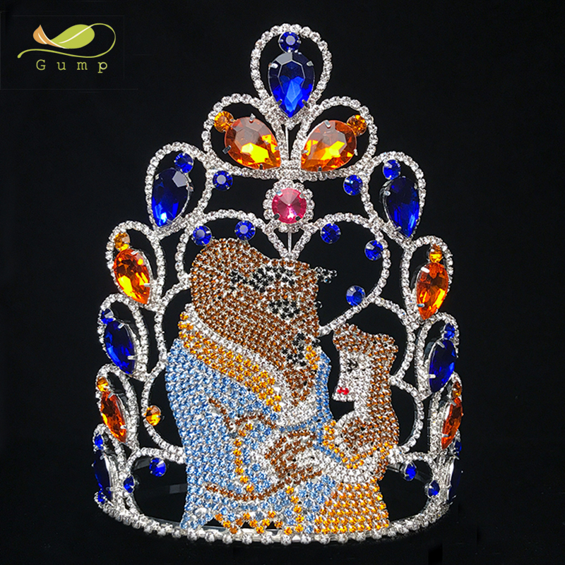 Simple Mariée Couronne De Mariage Diadème Royal Couronne De Mariée Diadème En Cristal Diadème De