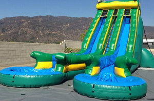 <span class=keywords><strong>Tobogan</strong></span>-parque de atracciones al aire libre, <span class=keywords><strong>tobogan</strong></span> inflable de agua de 53m, Tobogán inflable gigante de cuña <span class=keywords><strong>grande</strong></span> - Product Image 4