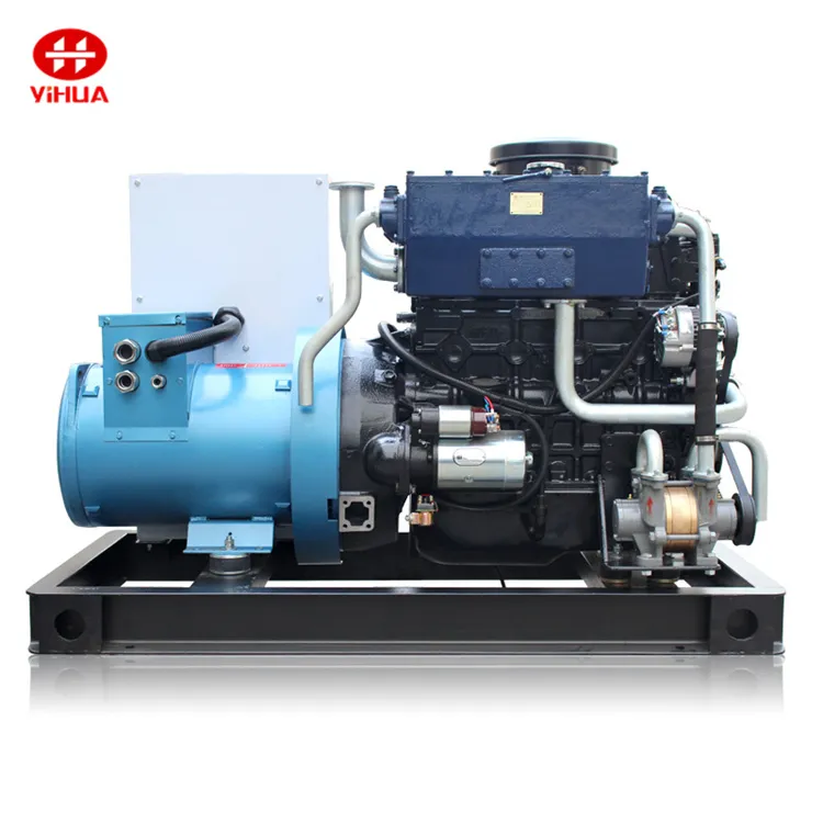 20kw/25kVA Marine Diesel Generator Met Weichai Motor En Marathon Alternator