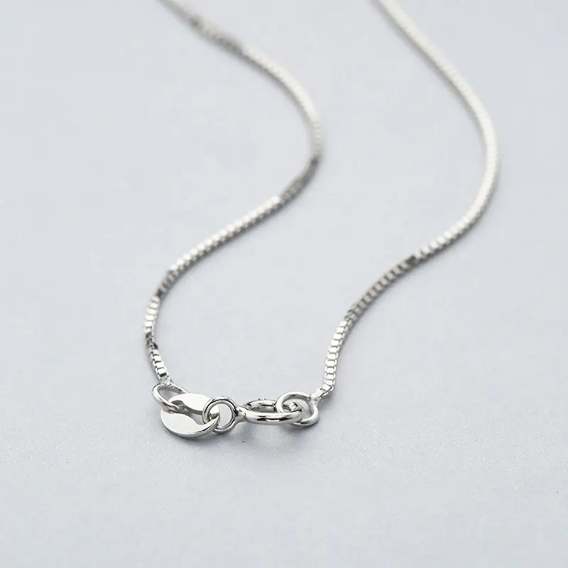 Good quality 925 sterling silver box chain