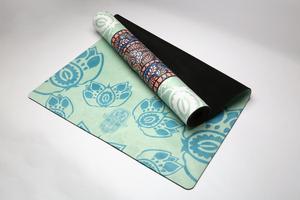 Tapis de yoga NICEGOOD en caoutchouc naturel imprimé numériquement par sublimation, Zenergy Fitness, marque privée éco-responsable - Product Image 4