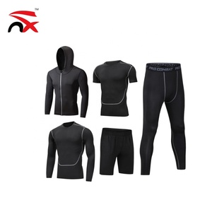 Set di <span class=keywords><strong>Abbigliamento</strong></span> Sportivo da <span class=keywords><strong>Palestra</strong></span> per <span class=keywords><strong>Uomo</strong></span>, 5 Pezzi, Vendita all'Ingrosso - Product Image 3