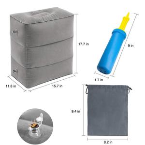 Oreiller <span class=keywords><strong>gonflable</strong></span> de <span class=keywords><strong>repose</strong></span>-pieds de voyage pour enfants Oreiller de <span class=keywords><strong>repose</strong></span>-pieds ultraléger pour <span class=keywords><strong>avion</strong></span> Boîte de lit <span class=keywords><strong>gonflable</strong></span> pour tout-petits en vol - Product Image 3