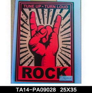 Venta caliente popular de la pared decorativa de la vendimia de hierro placa de metal cartel de chapa de arte de diseño al por <span class=keywords><strong>m</strong></span> - Product Image 1