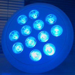 Lampu Led Biru 24W Terapi Wajah, untuk Perawatan Jerawat