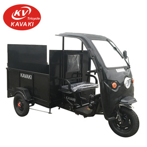 KAVAKI New Nhỏ Rác Giao Thông Vận Tải Làm Sạch Bộ Sưu Tập 3 Bánh Xe Điện Ba Bánh Với Thùng Rác - Product Image 4