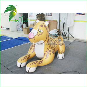 Léopard de dessin animé gonflable personnalisé <span class=keywords><strong>2014</strong></span>, animal de dessin animé gonflable léopard - Product Image 2