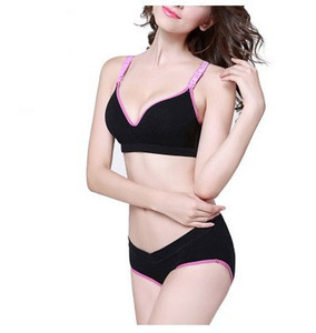 <span class=keywords><strong>Reggiseno</strong></span> da donna senza cuciture in <span class=keywords><strong>cotone</strong></span> da <span class=keywords><strong>allattamento</strong></span> con bottone anteriore Sexy <span class=keywords><strong>reggiseno</strong></span> pompante con Logo in vita senza fili - Product Image 2