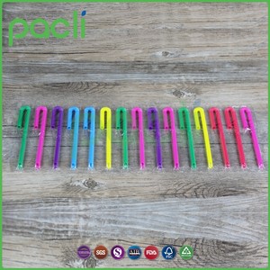 Pajitas <span class=keywords><strong>de</strong></span> Papel en Forma <span class=keywords><strong>de</strong></span> U, Reciclables, Impresas a Medida, <span class=keywords><strong>de</strong></span> Pulpa Mixta, <span class=keywords><strong>de</strong></span> Grado Alimenticio, en Cajas, para <span class=keywords><strong>Leche</strong></span>, Jugos y Otros - Product Image 6