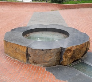 Stree Luce Mobili Granito Nero Grande Blocco Tagliato a Misura Pubblico Esterno Solido Panca di Pietra - Product Image 6