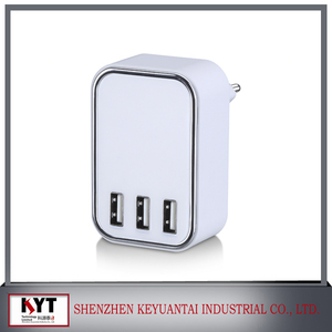 2016 Nueva 5V4. 5A <span class=keywords><strong>22.5</strong></span> <span class=keywords><strong>W</strong></span> 4 puertos usb <span class=keywords><strong>cargador</strong></span> <span class=keywords><strong>de</strong></span> pared con KC, CE, FCC, ROHS para todos los teléfonos móviles - Product Image 3