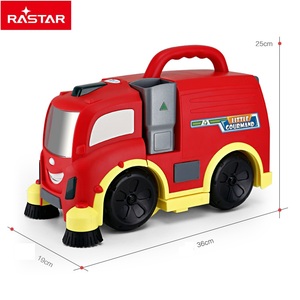 RASTAR Balayeuse électrique jouet, camion pour enfants, modèle de voiture télécommandé, batterie en plastique, RASTAR R/C Smart Sweeper 1:14, camion benne minier 36*19*25 - Product Image 1
