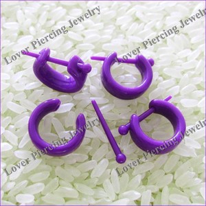 [<strong>ES</strong>-895] Hot Selling High Polish Acrylic Custom <strong>Fake</strong> Ear Plugs - Product Image 1