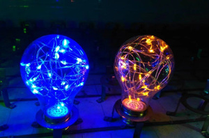 E27 Copper Wire <strong>Decorative</strong> <strong>Light</strong> <strong>Bulb</strong> Colorful LED Edison Ball <strong>Bulb</strong> G95 Font Fireworks From Sehon - Product Image 6