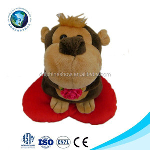 Wedding jirafa de peluche de juguete de <span class=keywords><strong>san</strong></span> valentín con el corazón cojín - Product Image 5