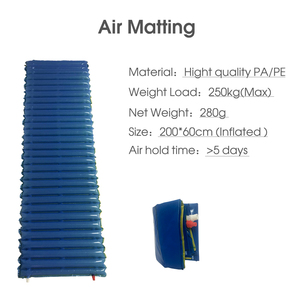 Colchón de aire portátil y ultraligero para acampada, <span class=keywords><strong>cama</strong></span> individual clásica, PE/PA - Product Image 4