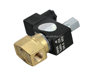 12 V 24 V voltios DC 220 V AC 5 2 5 3 way aire neumático válvula solenoide para tornillo compresor de aire - Product Image 4