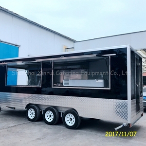 Carritos de comida callejera móvil para tacos, equipo de restaurante, equipo de cocina comercial, fibra de vidrio a la venta, Mini restaurante de Tailandia - Product Image 3