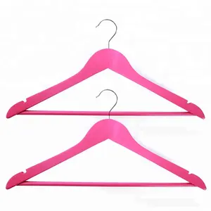 Manufacturer cheap coat clothes cloth woods hanger rack hook in bulk for cloths sale wholesale