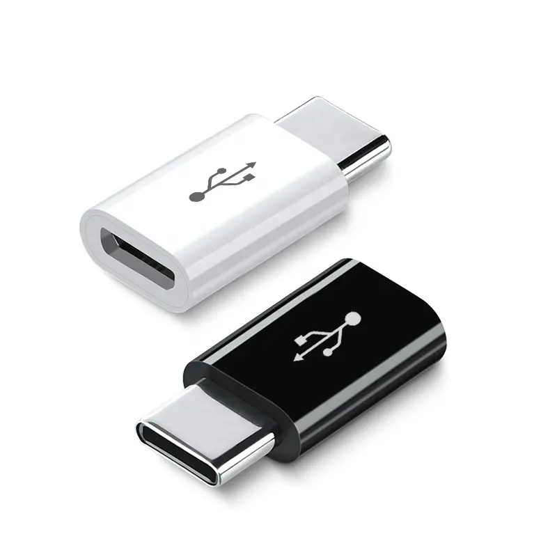 Mini Micro USB al tipo-c USB C adaptador de cargador para teléfono móvil