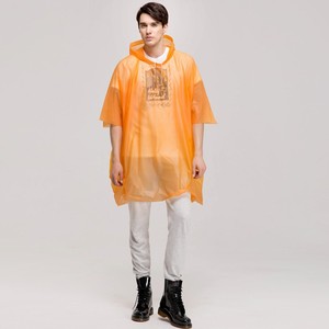 Custom Printed logo <strong>Disposable</strong> Rain <strong>Poncho</strong> - Product Image 2
