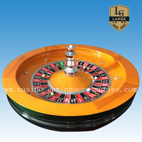 Expédition gratuite de Roulette à Roulette, cadran d'affichage, style Casino russe, avec balles, marqueur de Win