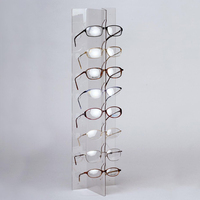 Support d'affichage personnalisé en acrylique transparent pour lunettes de vue et de soleil