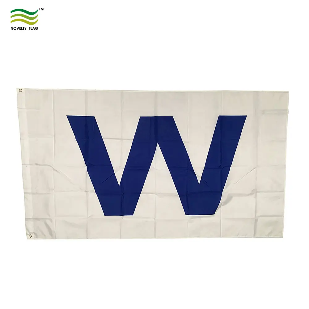 Wholesale cheap stock flags American Chicago Clubs Win Wrigley Field W Flag