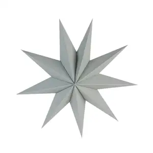 45cm Christmas 9 Point Paper Star Lantern Party Decorations Ornaments Hanging Pendant Stars