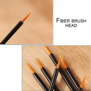 Reusable Plastic Eyeliner Brushes for Lips Cosmetic Eye Brushes for Lip Gloss Lipstick Lip Liner Durable Makeup Brushes