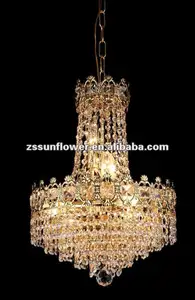 Modern Gold Luxury Crystal Chandelier For Hotel Decoration