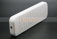 Mando a distancia IR AAA alimentado por batería, 6 teclas, Color blanco, compatible con código adhesivo personalizado