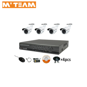 P2p NVR <span class=keywords><strong>Kit</strong></span> 4 pcs 720 P caméra IP et NVR Night Vision sécurité système de <span class=keywords><strong>Surveillance</strong></span> 4 canaux <span class=keywords><strong>Kit</strong></span> de fabrique de la <span class=keywords><strong>maison</strong></span> - Product Image 1