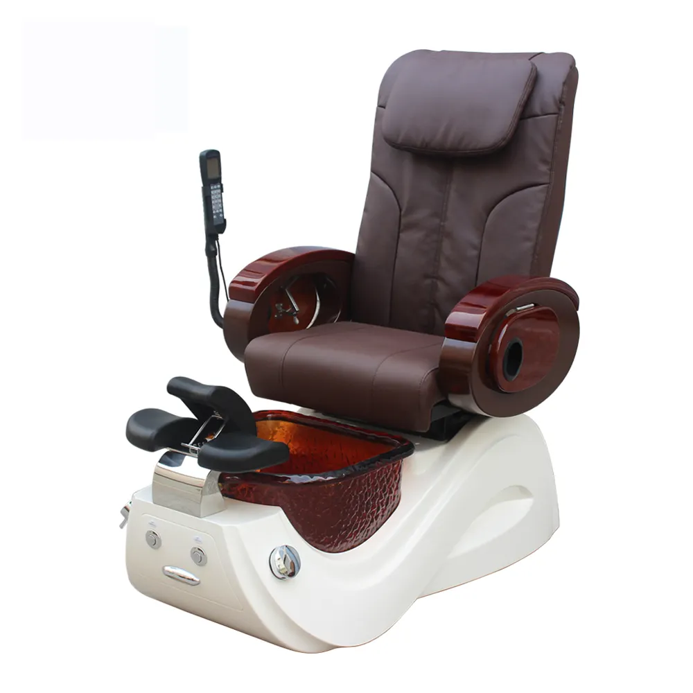 S813 Kangmei Luxury Salon Spa Manicure Furniture Human Touch Massage Pedicure Chair For Sale