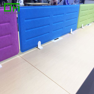 Colorful Merasa PET Meja Berdiri <span class=keywords><strong>Divider</strong></span> Partisi Panel Akustik Polyester PET Akustik Akustik - Product Image 6