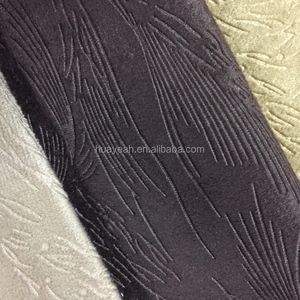 Tapisserie de canapé en daim, <span class=keywords><strong>tissu</strong></span> <span class=keywords><strong>velours</strong></span> gaufré, bon marché, nouvelle mode - Product Image 5
