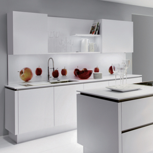 Cao thời trang Mỹ L Shaped Bếp Đun Designs nội tủ - Product Image 5