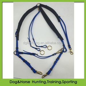 Australisch Design Nylon Borstkraag Duurzaam Uithoudingsstijl Paardenhalsters Met Pvc Martingale Plaat Australisch Zadel Geïnspireerd - Product Image 3