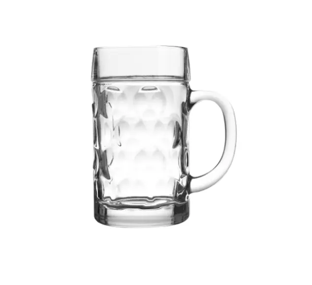 glass beer stein,glass beer tarkand,German beer glass high clear glass mug for beer