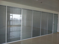 Boss Office Modern Half Height Glass Cubicle Partition,office Partition Wall ( SZ-WSP361)