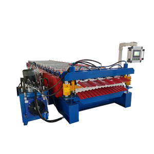 Doppels chichtige Trapezwandpaneel-Rollform maschine - Product Image 4