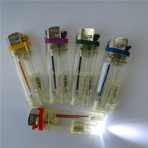 Thuốc Lá Nhựa Trong Suốt Đầy Lửa Nhẹ Hơn Vớ<span class=keywords><strong>i</strong></span> Đèn Led - Product Image 2