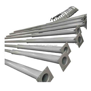 Ponteira de luz solar com 9 metros, direta de fábrica, polo de luz galvanizado, preço - Product Image 1
