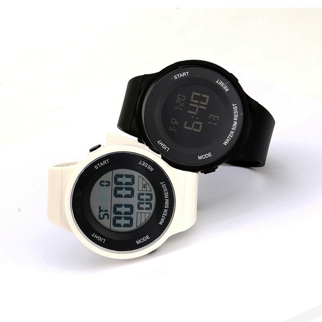 Private Label Men Digital Watch 3 ATM Water Resistant Sport Watch Relojes Digitales Personalizado