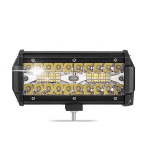 Aluminio de alto brillo negro 12V 3D lámpara Led impermeable Auto tira faro trabajo coche <span class=keywords><strong>Barra</strong></span> de luz láser <span class=keywords><strong>barra</strong></span> de luz camión faros - Product Image 3