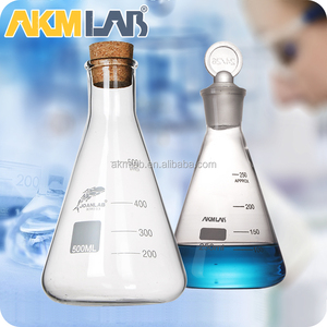 Matraz de <span class=keywords><strong>Erlenmeyer</strong></span> de Laboratorio AKMLAB con Tapón de Corcho - Product Image 4