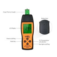 Digital LCD Thermocouple Thermometer Single Channel K Type Thermo Couple Sensor Portable Industrial Temperature Meter Tester